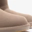 Fashion Khaki Snow Boots 2020 Leather Buckle Ankle Winter Flat Casual Round Toe Womens Boots