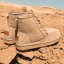 Proste / Simple Khaki Snow Boots 2020 Wełniany Skórzany Koronki Botki Zima Płaskie Okrągłe Toe Buty Damskie