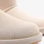 Schöne Beige Schneestiefel 2020 Woll Leder Schnüren Ankle Boots Winter Flache Freizeit Runde Zeh Stiefel Damen
