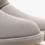 Schlicht Khaki Schneestiefel 2020 Woll Leder Mitte Der Wade Winter Flache Freizeit Runde Zeh Stiefel Damen