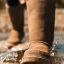 Schlicht Khaki Schneestiefel 2020 Woll Wasserdichte Leder Mitte Der Wade Winter Flache Freizeit Runde Zeh Stiefel Damen