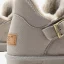 Chic / Beautiful Brown Snow Boots 2020 Woolen Leather Buckle Ankle Winter Flat Casual Round Toe Womens Boots