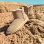 Eenvoudige Grijs Snowboots 2020 Wollen Leer Enkellaarsjes / Enkellaarzen Winter Platte Toevallig Ronde Neus Dames Laarzen