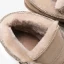 Lovely Khaki Snow Boots 2020 Woolen Leather Buckle Ankle Winter Flat Casual Round Toe Womens Boots