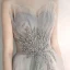 Elegant Grå Gradient-Farge Perle Rosa Selskapskjoler 2020 Prinsesse Kjæreste Uten Ermer Appliques Blonder Glitter Tyll Beading Lange Buste Ryggløse Formelle Kjoler