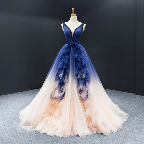 royal blue prom dresses 2023 Long Sleeve Wrap Detail Shirt Dress in Cobalt 6