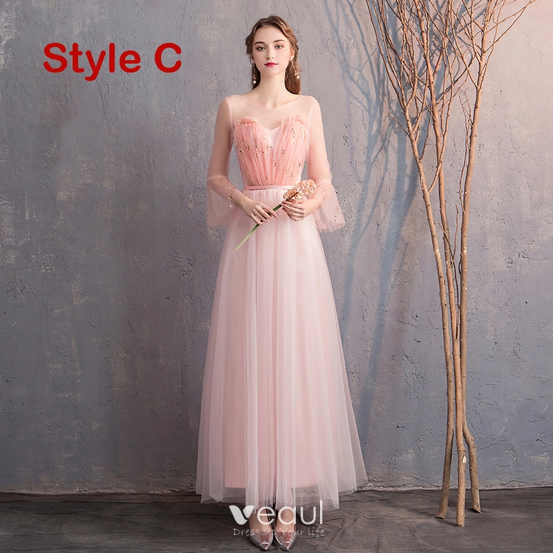 Off The Shoulder Tulle Wedding Dresses, Wedding Party Dresses 2019