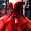 Luxury / Gorgeous Pearl Pink Red Carpet Evening Dresses  2023 Ball Gown Off-The-Shoulder Short Sleeve Glitter Tulle Appliques Flower Beading Court Train Ruffle Backless