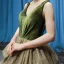 High-end Clover Green Suede Dancing Prom Dresses 2023 A-Line / Princess V-Neck Sleeveless Glitter Tulle Floor-Length / Long Ruffle Backless Formal Dresses