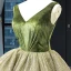 High-end Clover Green Suede Dancing Prom Dresses 2023 A-Line / Princess V-Neck Sleeveless Glitter Tulle Floor-Length / Long Ruffle Backless Formal Dresses