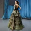 High-end Clover Green Suede Dancing Prom Dresses 2023 A-Line / Princess V-Neck Sleeveless Glitter Tulle Floor-Length / Long Ruffle Backless Formal Dresses