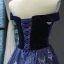 Chic / Beautiful Royal Blue Velour Evening Dresses  2023 A-Line / Princess Off-The-Shoulder Short Sleeve Glitter Appliques Star Chapel Train Ruffle Backless Formal Dresses