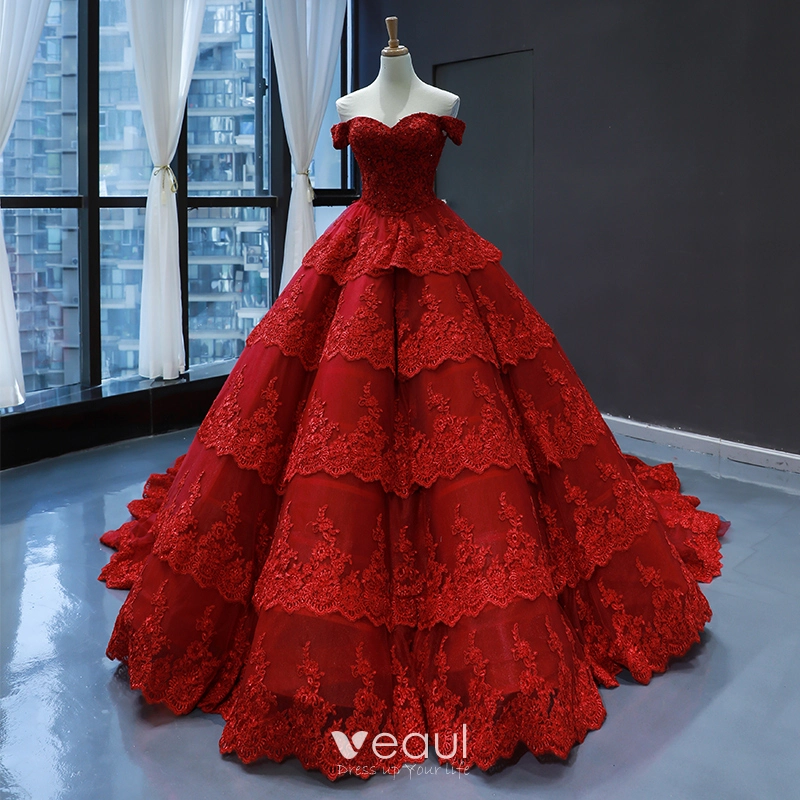 10 Unique Red Wedding Dresses For Your Special Day | For Better For Worse-cheohanoi.vn