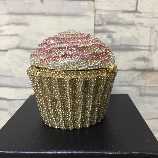 Niezwykły Bling Bling Czerwone Limonkowy Rhinestone Metal Kopertówki 2022