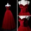 Modern / Fashion Burgundy Suede Prom Dresses 2019 A-Line / Princess Spaghetti Straps Sleeveless Floor-Length / Long Ruffle Backless Formal Dresses
