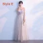 Elegant Champagne Bridesmaid Dresses 2019 A-Line / Princess Appliques Lace Sash Floor-Length / Long Backless Wedding Party Dresses