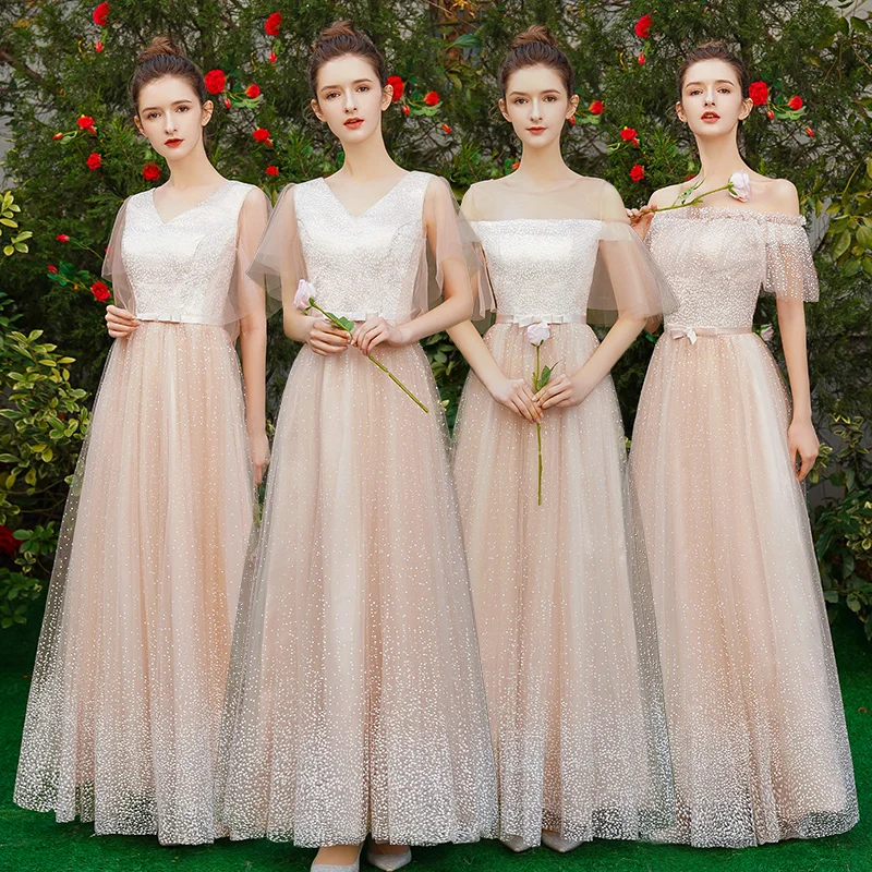 sachin and babi light blue dress Champagne Bridesmaid Dresses丨Azazie main image 0