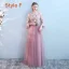Abordable Rougissant Rose Robe Demoiselle D'honneur 2019 Princesse Ceinture Longue Volants Robe Pour Mariage