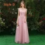 Affordable Candy Pink Bridesmaid Dresses 2019 A-Line / Princess Appliques Lace Floor-Length / Long Ruffle Wedding Party Dresses