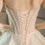 Bling Bling Champagne Brudekjoler 2019 Prinsesse Kjæreste Uten Ermer Ryggløse Sløyfe Sash Beading Glitter Polyester Cathedral Train Buste