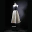 Modern / Fashion Black Homecoming Graduation Dresses 2018 A-Line / Princess Spaghetti Straps Sleeveless Tea-length Ruffle Backless Formal Dresses