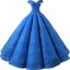 High-end Royal Blue Dancing Prom Dresses 2023 Ball Gown Off-The-Shoulder Short Sleeve Appliques Lace Beading Glitter Tulle Floor-Length / Long Ruffle Backless
