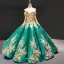 Sparkly Burgundy Sequins Dancing Prom Dresses 2023 Ball Gown Off-The-Shoulder Short Sleeve Appliques Flower Beading Floor-Length / Long Ruffle Backless