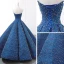 Luksus Kongeblå Dancing Ballkjoler 2023 Ballkjole Kjæreste Uten Ermer Beading Lange Buste Ryggløse Formelle Kjoler