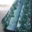 Luxury / Gorgeous Dark Green Red Carpet Evening Dresses  2023 Ball Gown Strapless Sleeveless Appliques Lace Sequins Sweep Train Ruffle Backless Formal Dresses