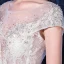 Illusion Ivoire Transparentes La Mariée Robe De Mariée 2020 Princesse Encolure Dégagée Manches Courtes Dos Nu Glitter Tulle Appliques Fleur Perlage Cathedral Train Volants