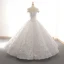 High-end White Dancing Prom Dresses 2023 Ball Gown Off-The-Shoulder Short Sleeve Best Appliques Lace Floor-Length / Long Ruffle Backless Formal Dresses