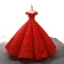 High-end White Dancing Prom Dresses 2023 Ball Gown Off-The-Shoulder Short Sleeve Best Appliques Lace Floor-Length / Long Ruffle Backless Formal Dresses