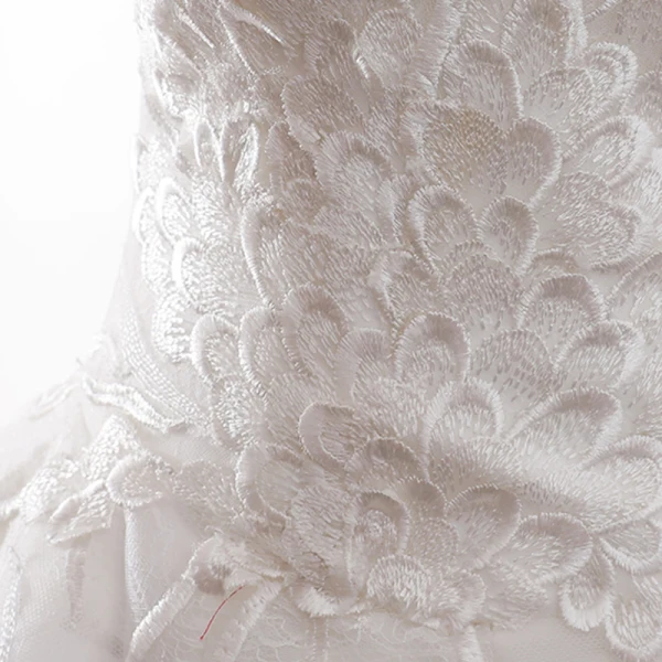 High-end White Dancing Prom Dresses 2023 Ball Gown Off-The-Shoulder Short Sleeve Best Appliques Lace Floor-Length / Long Ruffle Backless Formal Dresses