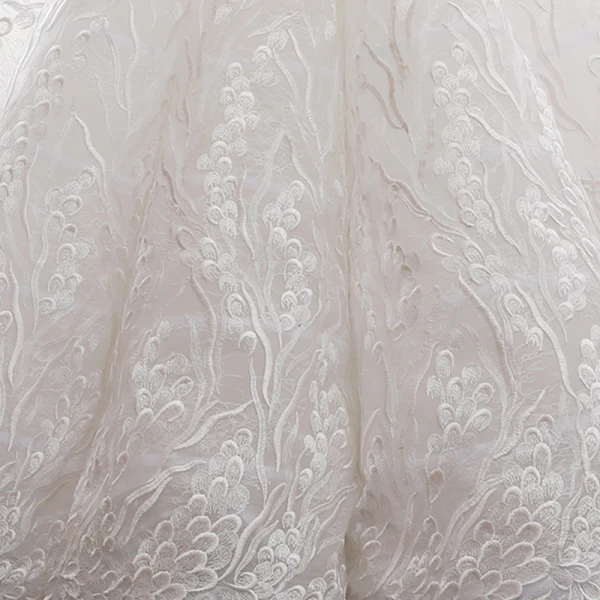 High-end White Dancing Prom Dresses 2023 Ball Gown Off-The-Shoulder Short Sleeve Best Appliques Lace Floor-Length / Long Ruffle Backless Formal Dresses