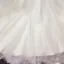 Modeste Ivoire La Mariée Robe De Mariée 2020 Robe Boule V-Cou 3/4 Manches Appliques En Dentelle Perlage Perle Cathedral Train Volants