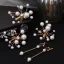 Abordable Ivoire Perle Bijoux Mariage 2020 Métal Cristal Boucles D'Oreilles Accessoire Cheveux La Mariée Accessorize