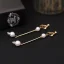 Abordable Ivoire Perle Bijoux Mariage 2020 Métal Cristal Boucles D'Oreilles Accessoire Cheveux La Mariée Accessorize