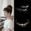 Audrey Hepburn Style Vintage / Retro Bridal Hair Accessories 2020 Alloy Rhinestone Tiara Bridal Accessories