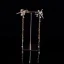 Eenvoudige Goud Bruidssieraden 2020 Metaal Parel Kristal Haaraccessoires Kwast Oorbellen Bruids Haaraccessoires