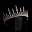 Klasyczna Złote Ozdoby Do Włosów Ślubne 2020 Stop Tiara Rhinestone ślubna Akcesoria