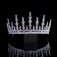 Klasyczna Złote Ozdoby Do Włosów Ślubne 2020 Stop Tiara Rhinestone ślubna Akcesoria