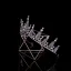 Snygga / Fina Silver Brud Huvudbonad 2020 Legering Rhinestone Tiara Brud Tillbehör