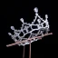 Vintage / Retro Gold Bridal Hair Accessories 2020 Metal Rhinestone Tiara Bridal Accessories
