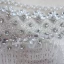 Haut de Gamme Blanche Robe De Soirée 2020 Trompette / Sirène Encolure Carrée Manches Longues Faux Diamant Perlage Gland Train De Balayage Robe De Ceremonie