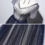 Chic / Belle Champagne Bleu Marine Robe De Soirée 2020 Princesse V-Cou Manches Courtes Glitter Tulle Ceinture Perlage Longue Volants Dos Nu Robe De Ceremonie