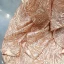 Scintillantes Doré Paillettes Tapis rouge Robe De Soirée 2023 Trompette / Sirène De l'épaule Manches Courtes Appliques Fleur Perlage Plumes Tribunal Train Dos Nu