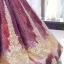 Glitzernden Traube Tanzen Ballkleider 2023 Ballkleid Durchsichtige Eckiger Ausschnitt Kurze Ärmel Applikationen Pailletten Perlenstickerei Lange Rüschen Rückenfreies