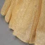 High-end Gold Dancing Prom Dresses 2023 Ball Gown Shoulders Sleeveless Glitter Tulle Floor-Length / Long Ruffle Backless Formal Dresses