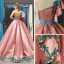 Sparkly Pearl Pink Sequins Dancing Prom Dresses 2023 Ball Gown One-Shoulder Short Sleeve Appliques Embroidered Flower Floor-Length / Long Ruffle Backless