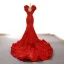 Scintillantes Grape Paillettes Tapis rouge Robe De Soirée 2023 Trompette / Sirène V-Cou Sans Manches Tribunal Train Volants Dos Nu Robe De Ceremonie